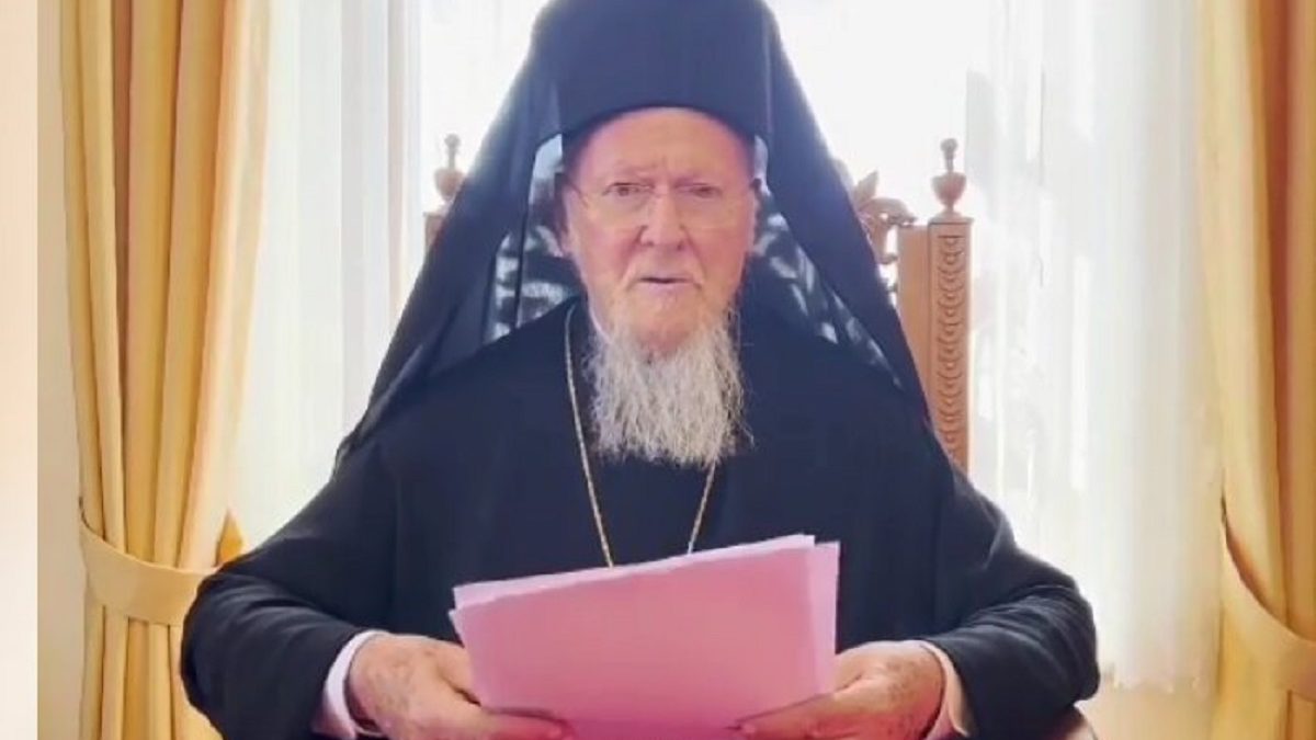 Його Всесвятість Вселенський Патріарх ВАРФОЛОМІЙ з вітальним словом в День Незалежності України 2022 р.Б.