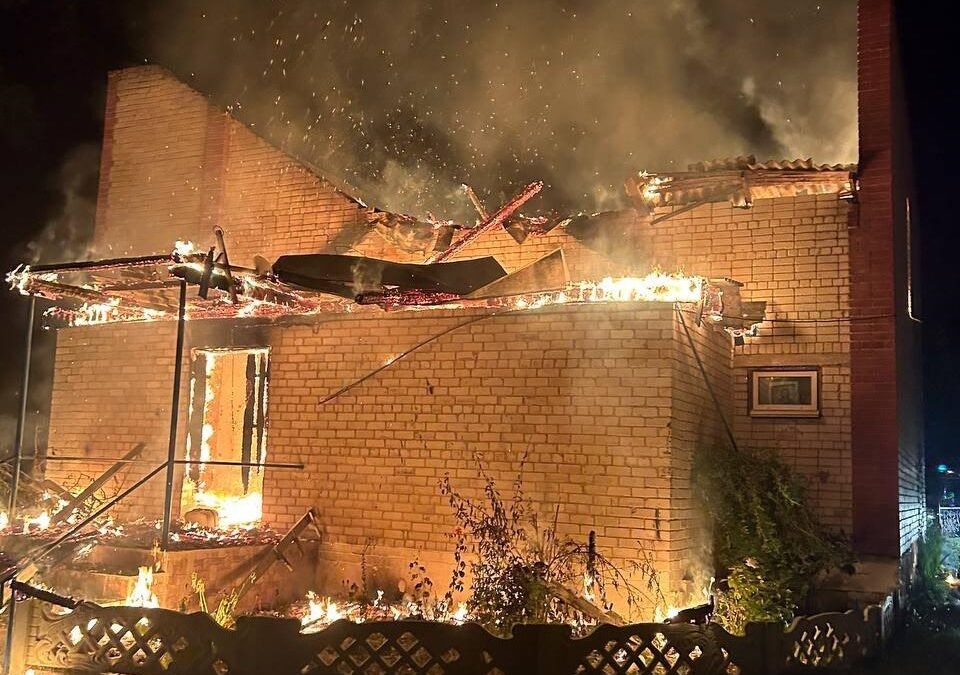 Пожежа у Свято-Троїцькій церкві УПЦ в селі Халявин: знищено частину споруди