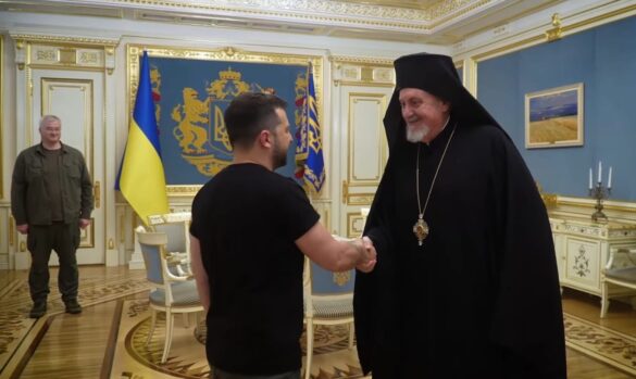 Президент Зеленський зустрівся з представником Вселенського Патріарха: підтримка для України
