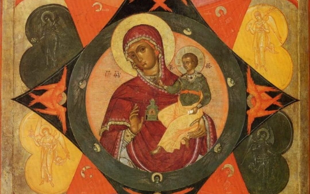 Молитва перед іконою ‘Неопалима Купина’: Духовна Сила та Захист у Часи Війни