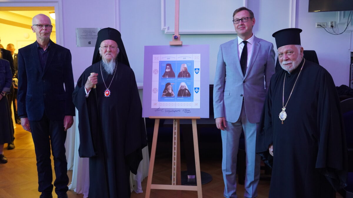 Вселенський Патріарх відвідав захід з нагоди сторіччя Автономії Естонської Церкви