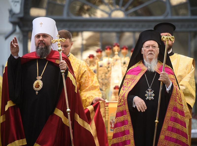 Святкові вітання Вселенському Патріарху Варфоломію з нагоди 84-річчя
