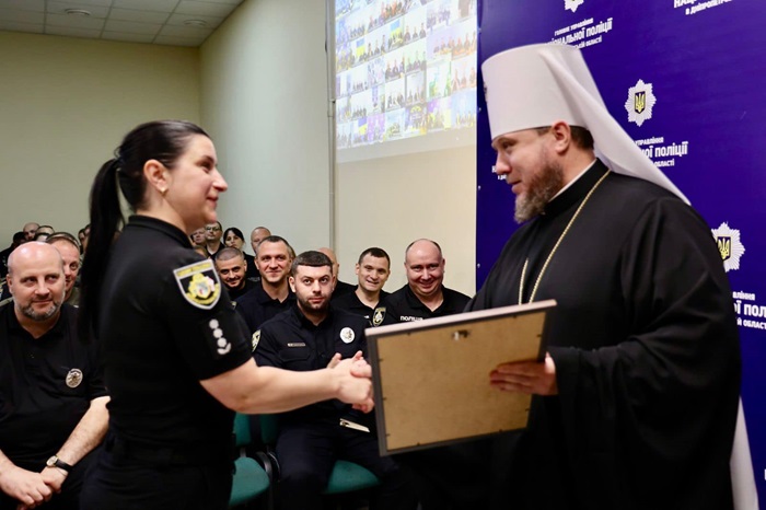 Митрополит Симеон привітав Національну поліцію з професійним святом