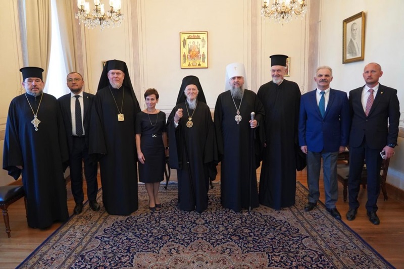 Зустріч на Фанарі: Варфоломій підтримує ініціативу Зеленського про духовну незалежність України
