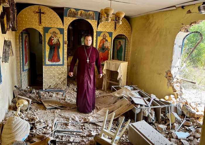 Рашисти зруйнували храм Іоана Дамаскіна у Нікополі: заклик до допомоги