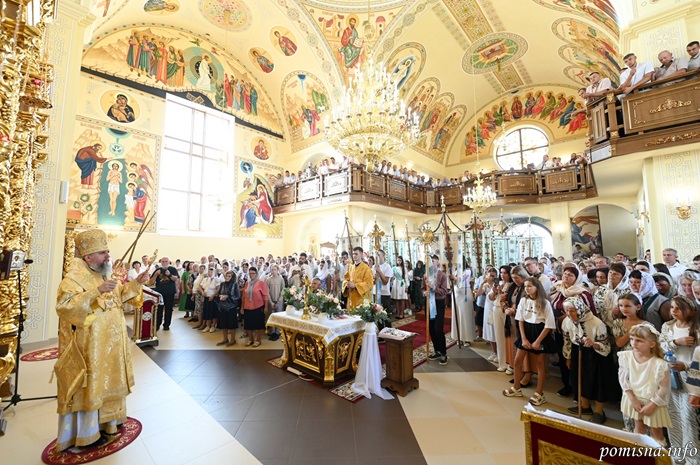 Блаженнійший Митрополит Епіфаній освятив новий храм на Львівщині