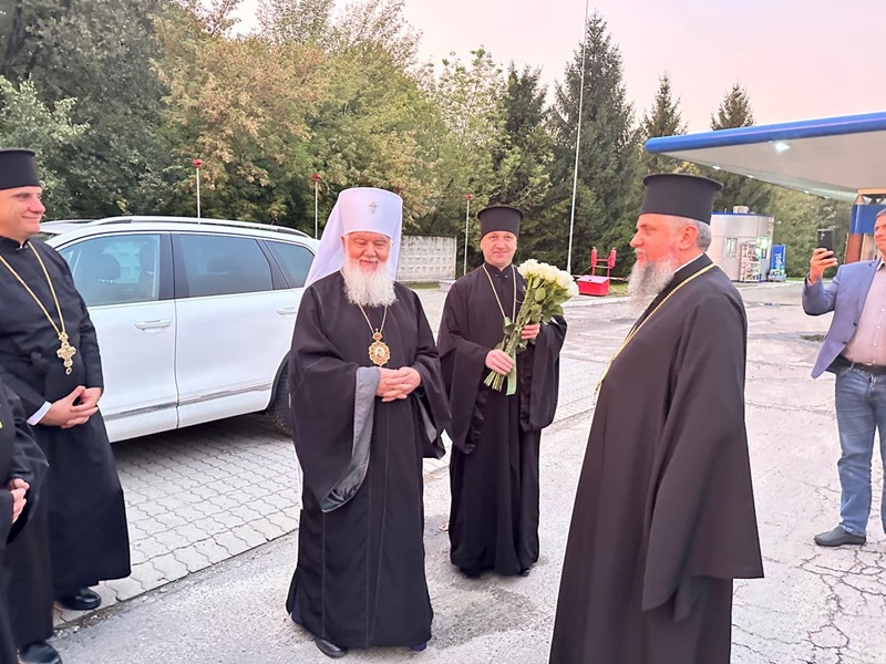 Першосвятительський візит: Митрополит Епіфаній прибув на Львівщину
