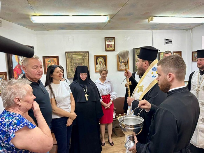 Митрополит Симеон освятив каплицю святого Пантелеймона у геріатричному пансіонаті Дніпра