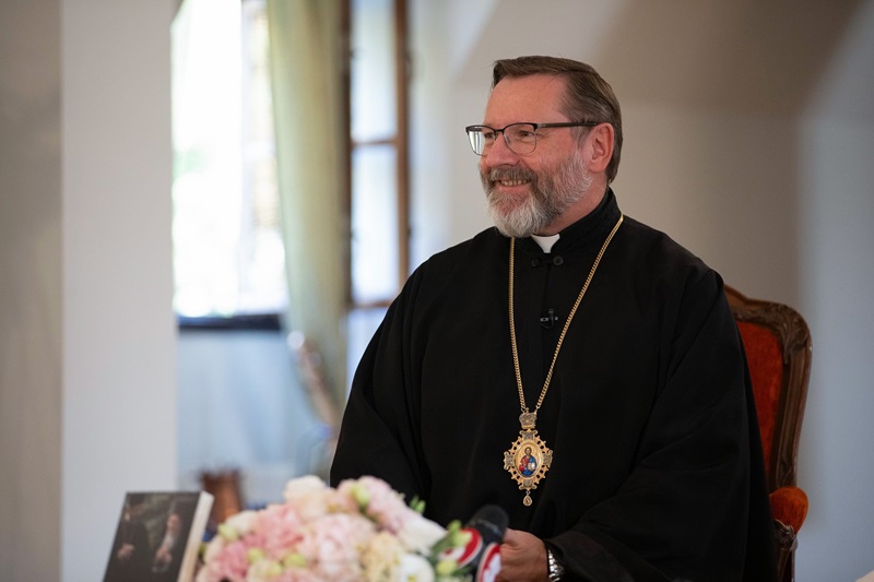 Глава УГКЦ Блаженніший Святослав: візит Вселенського Патріарха до Києва сприяє діалогу між Церквами