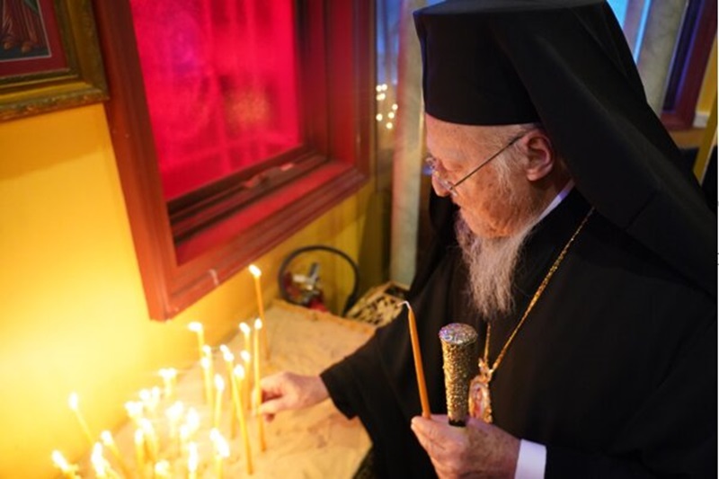 Патріарший трисаго на честь архієпископів Австралії: Варфоломій молиться за Феофілакта і Стиліана