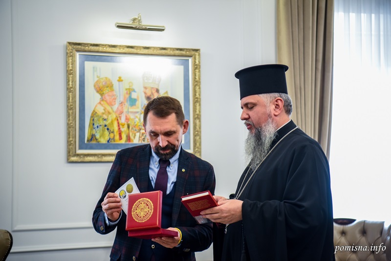 Митрополит Епіфаній обговорив із Міністром культури збереження національної ідентичності та протидію російській агресії