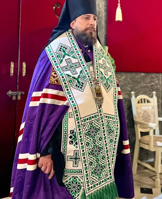 Єпископ Авраамій очолив акафіст преподобним Печерським у Києво-Печерській Лаврі