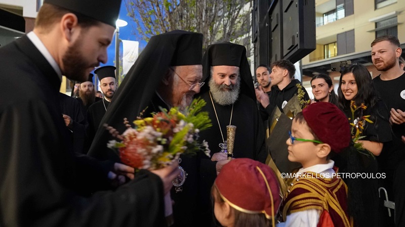 Вселенський Патріарх Варфоломій відзначив парафію Воскресіння Христового в Австралії