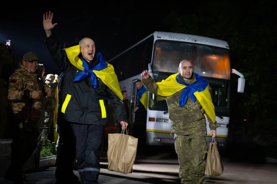 Україна повернула 95 військових з російського полону в рамках 58-го обміну