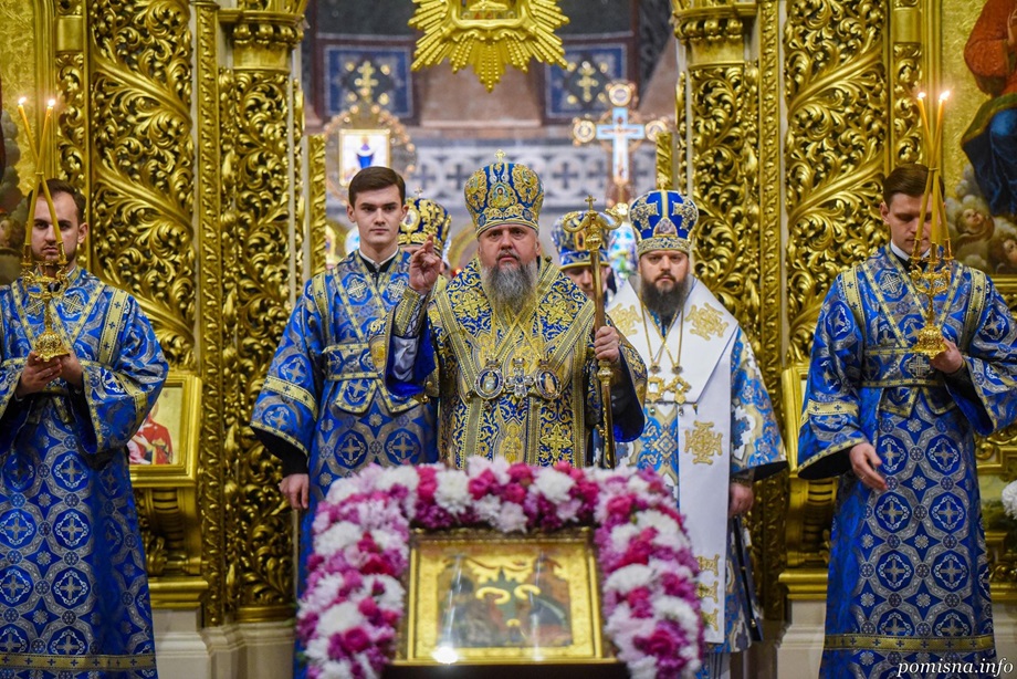 Блаженнійший Епіфаній очолив Всенічне бдіння напередодні свята Введення Богородиці