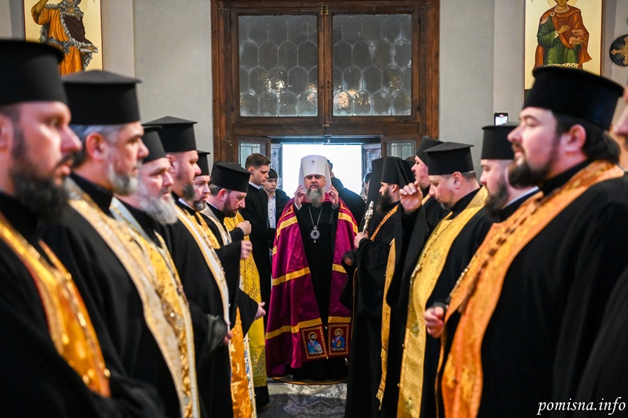 Блаженнійший Епіфаній очолив молебень за Україну в Римі