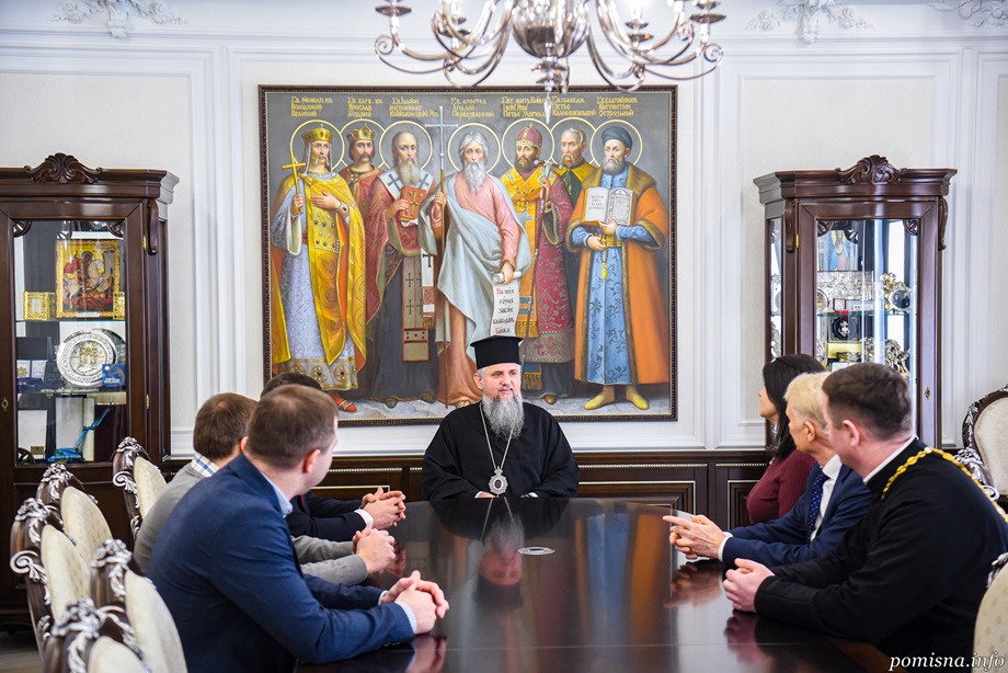 Митрополит Київський зустрівся з керівництвом КПІ: нові горизонти співпраці