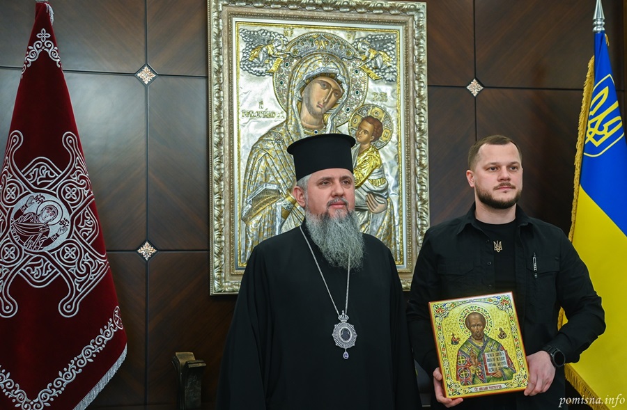 Співпраця заради миру: Митрополит Епіфаній та Микола Калашник обговорили релігійну ситуацію на Київщині