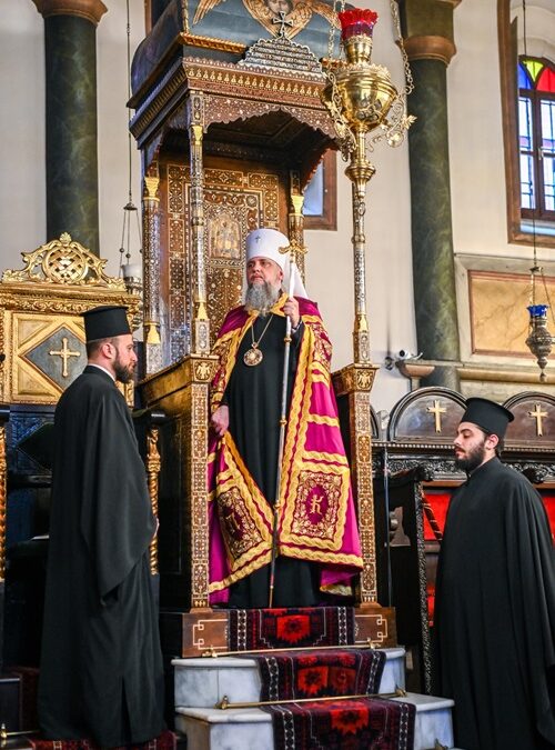 Служба Великої вечірні на Фанарі: Митрополит Епіфаній очолив богослужіння