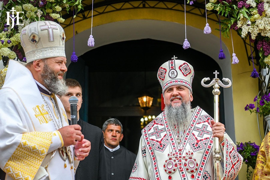 Радість воскреслої обителі: візит Епіфанія до святині Жидичина
