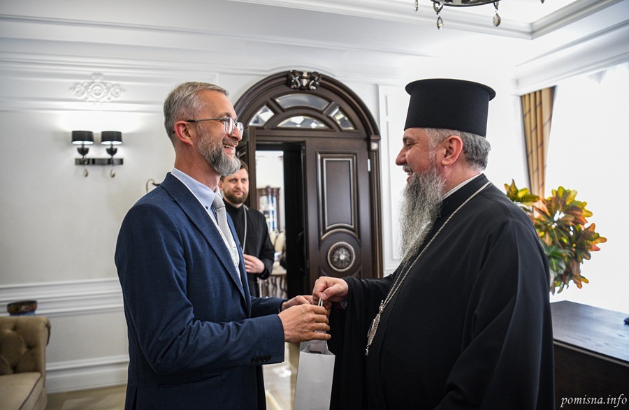 У Києві відбулася зустріч Митрополита Епіфанія з Послом України в Туреччині