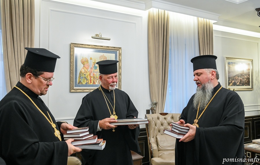 Блаженнійший Епіфаній прийняв у Києві делегацію з Литви