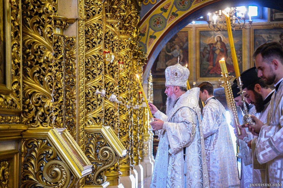 У Києві звершили Всенічне бдіння під проводом Митрополита Епіфанія