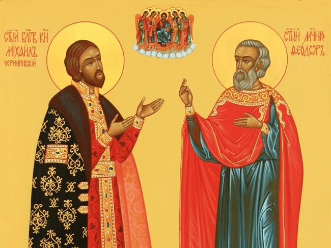 Вірність Христу, дорожча за життя: подвиг князя Михаїла Чернігівського і боярина Федора