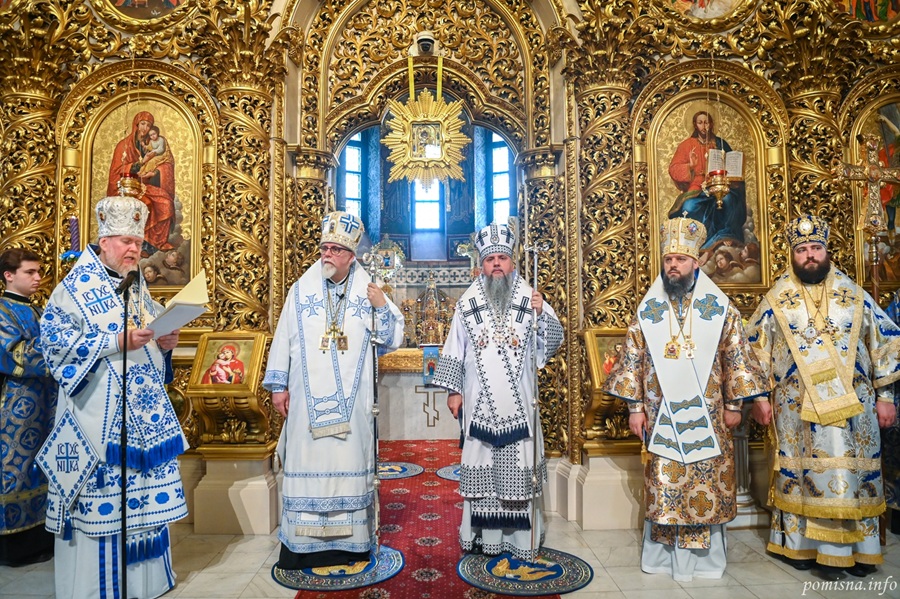 День Покрови: у Києві відбулася спільна молитва ПЦУ та гостей з Фінляндії