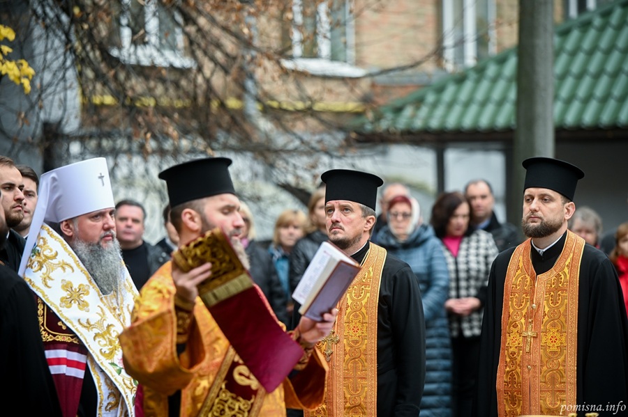 У НУХТ освячено наріжний камінь ківорію: візит Митрополита Епіфанія