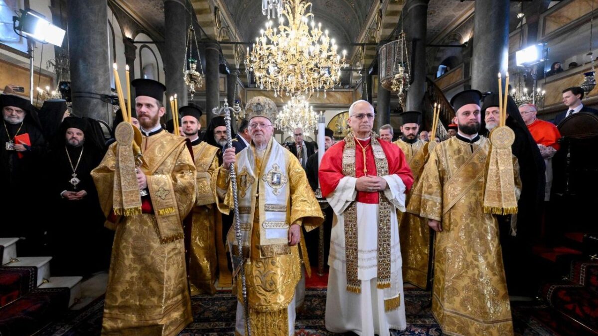 Папа Лев XIV і Патріарх Вартоломій разом молилися у день апостола Андрія