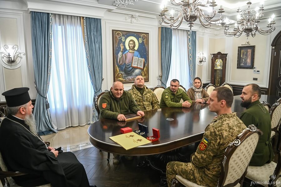 «Молитва зміцнює воїна»: зустріч Предстоятеля ПЦУ з військовими