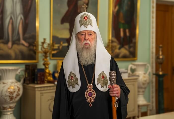 Патріарх Філарет подякував за численні привітання з нагоди 97-річчя
