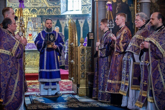 У Києві звершили літургію у п’яту неділю Великого посту