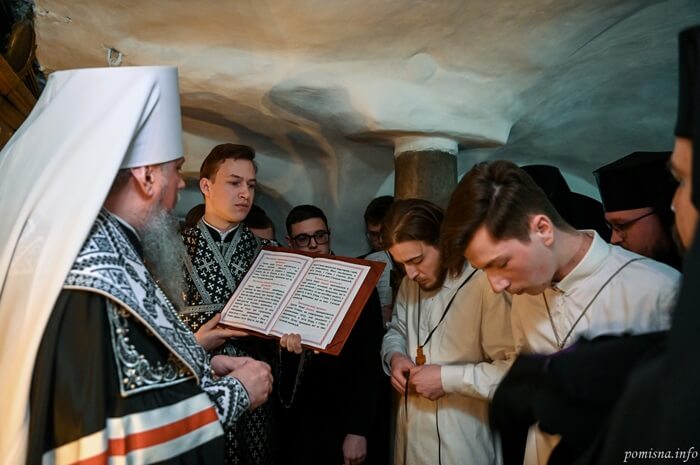 Митрополит Епіфаній звершив чернечий постриг у печерах Києво-Печерської лаври