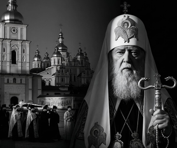 Київ готується востаннє зустріти Святійшого Патріарха Філарета: о 18:00 відбудеться зустріч тіла у Михайлівському монастирі