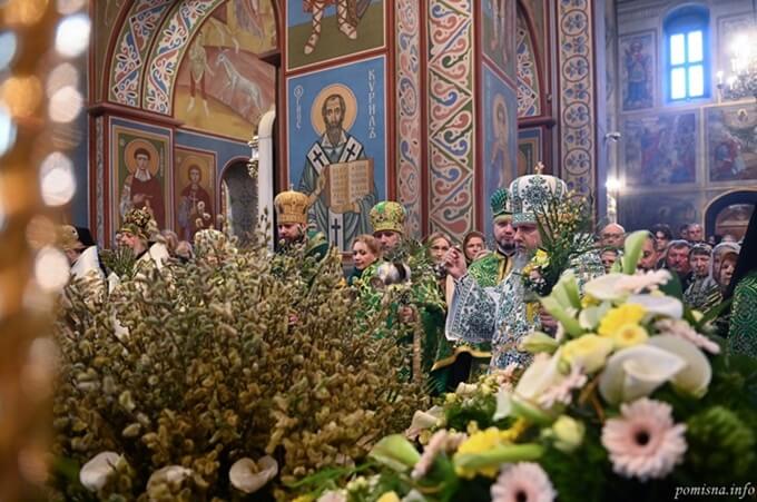 Митрополит Епіфаній очолив Всенічне бдіння у Михайлівському соборі