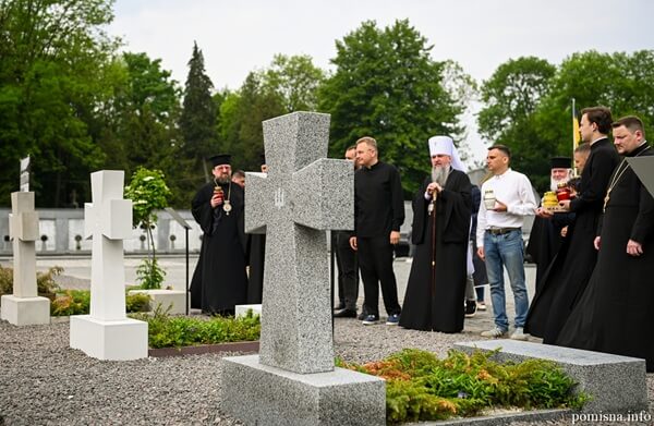 У Львові Предстоятель ПЦУ помолився за упокій душ полеглих українських воїнів