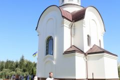 новоосвячений храм Свято-Нектарівського монастиря Православної Церкви України